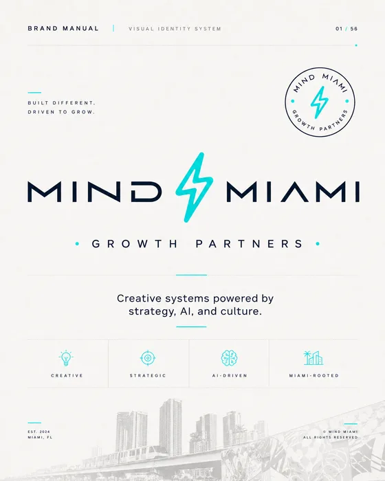 Mind Miami official brand manual cover